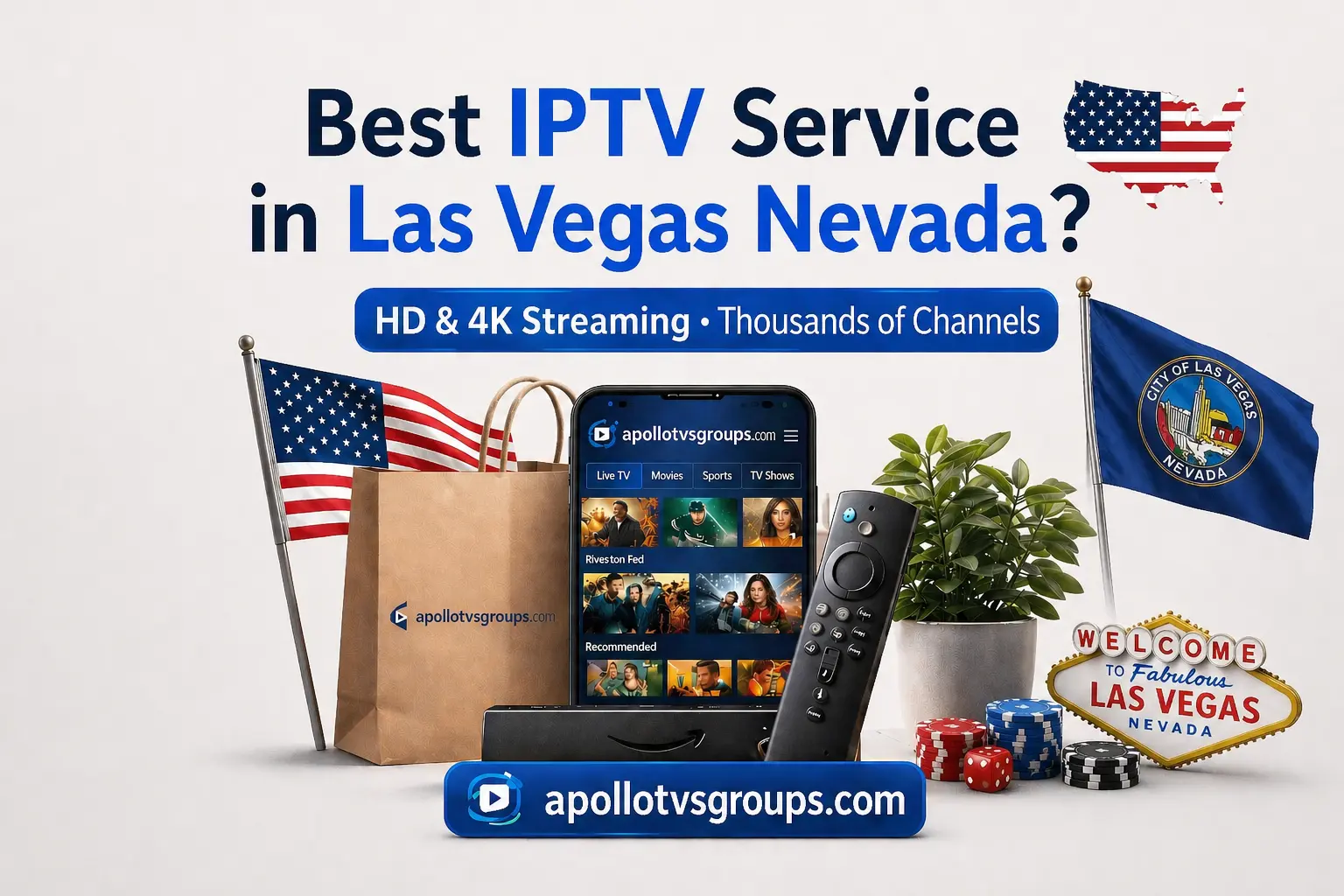 Best IPTV in Las Vegas Nevada: Top Rated 4K Provider
