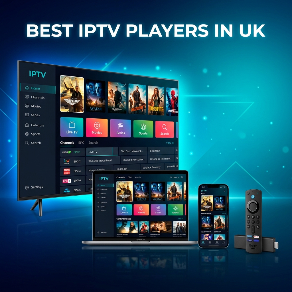 Best IPTV Players in UK: Top Apps Reviewed