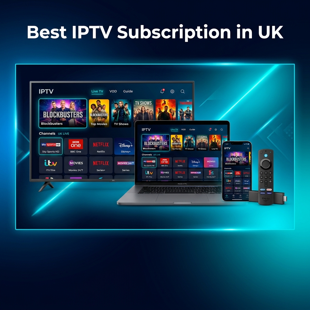 Best IPTV Subscription in UK: Top Rated 4K Streaming